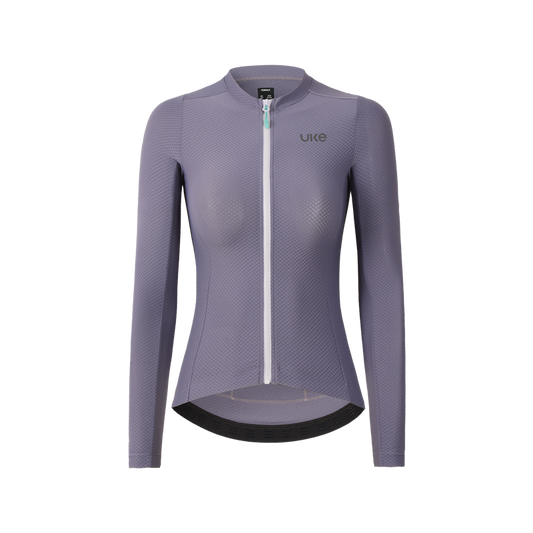 Women's LS Jersey CL-1 Xiangyun-Grey grape purple