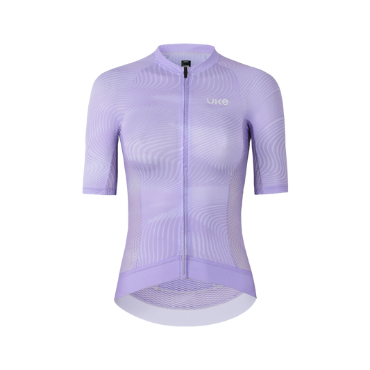 Camiseta de mujer Zhiqiu-Morado claro