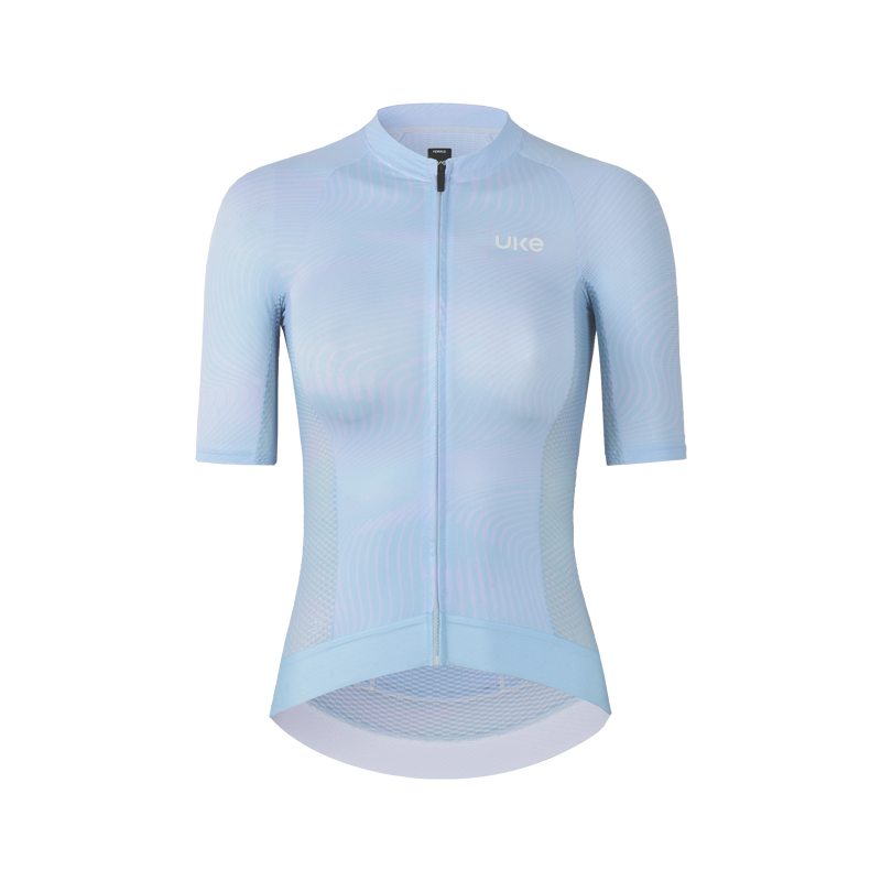 Women's Jersey Zhiqiu-Light blue