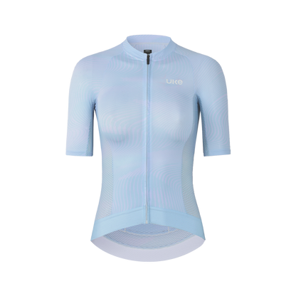 Women's Jersey Zhiqiu-Light blue