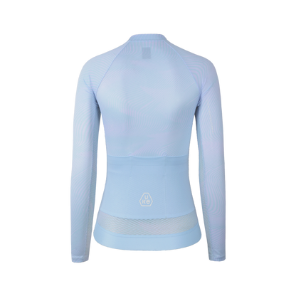 Women's LS Jersey Qixing-Light blue