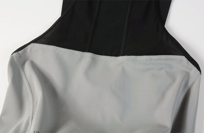 Women's Cargo Bib Tights Shi Yue-Silver Moon