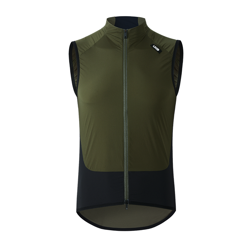 Men's Cycling Gilet CL-1 Yixing-Olive Green