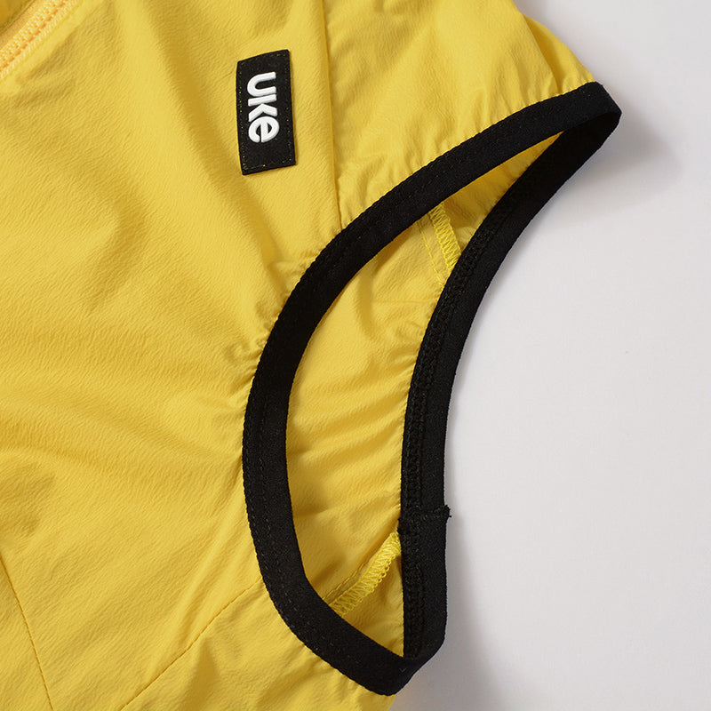 Women's  Cycling Gilet CL-1 WindNight-Bergamot Yellow