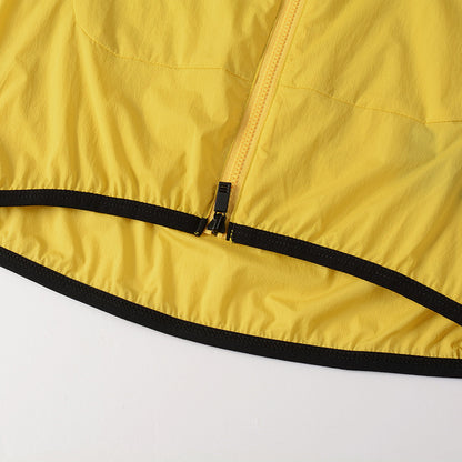 Women's  Cycling Gilet CL-1 WindNight-Bergamot Yellow
