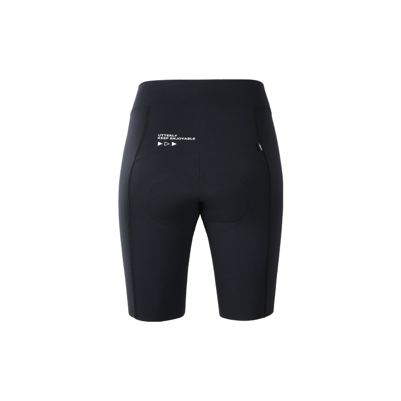 Women's Seamless Shorts CL-1 Astonishing Goose-Black