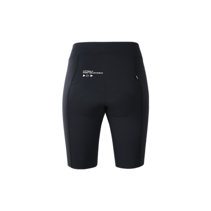 Women's Seamless Shorts CL-1 Astonishing Goose-Black