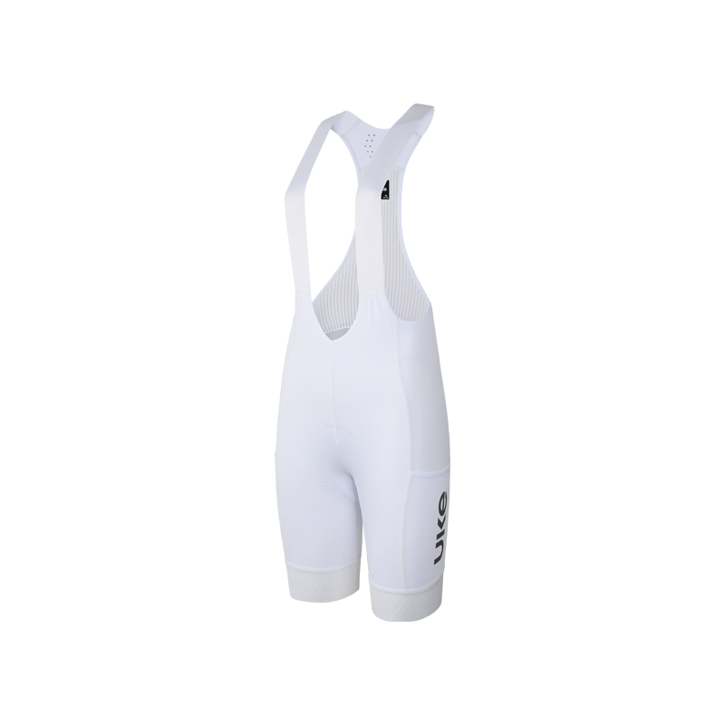 Women's Cargo Bib Shorts Yun Lan-White