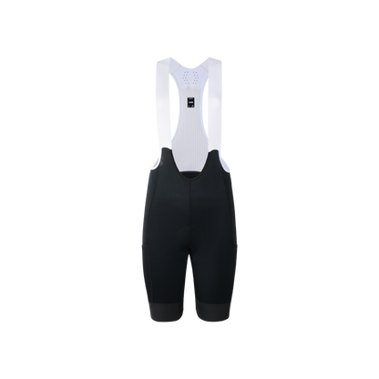 Women's Cargo Bib Shorts Yun Lan-Black