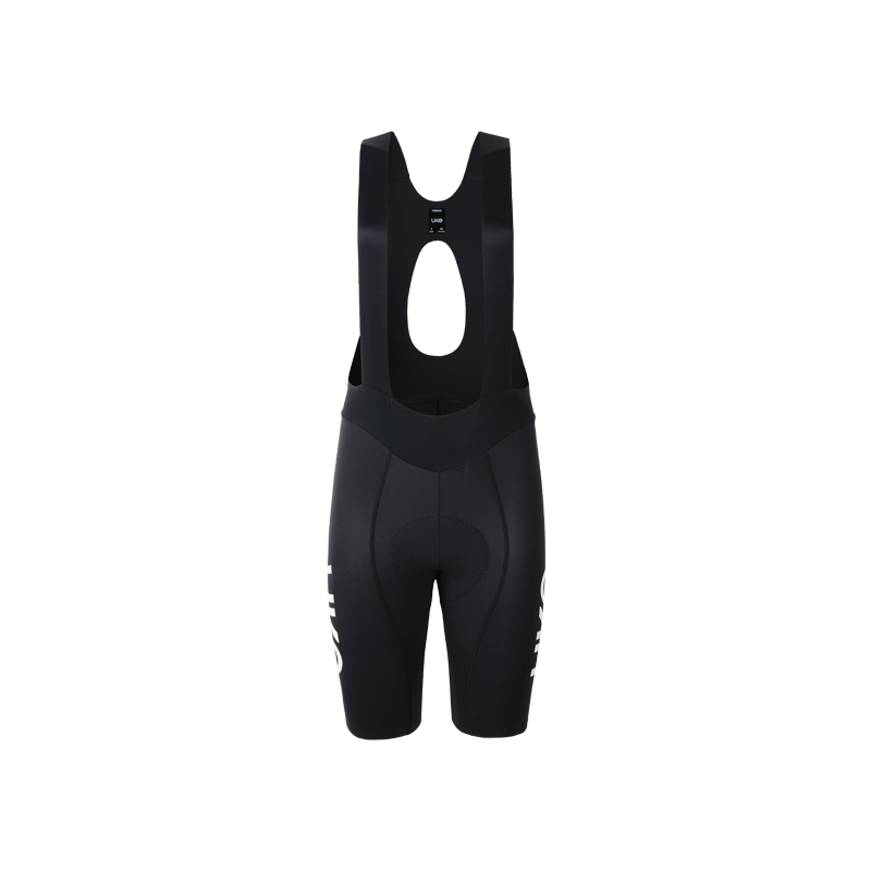 Women's Seamless Bib Shorts SI-1 Curly Shu-Black