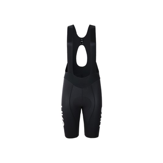 Women's Seamless Bib Shorts SI-1 Curly Shu-Black