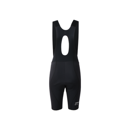Women's Seamless Bib Shorts SI-1 Curly Shu-Black