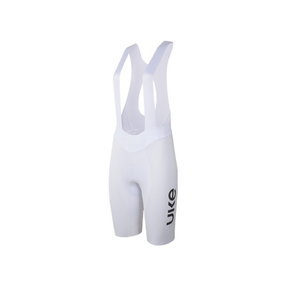 Women's Seamless Bib Shorts SI-1 Curly Shu-White
