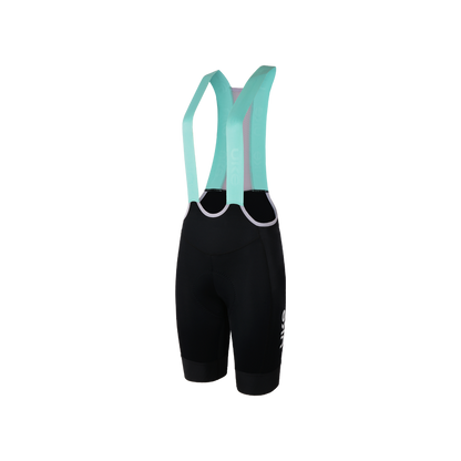 Women's EIT Bib Shorts PRO Xia Chi-Black mint green