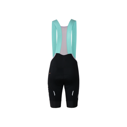 Women's EIT Bib Shorts PRO Xia Chi-Black mint green