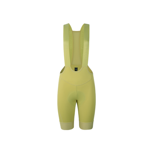 Culotte corto con tirantes EIT de mujer PRO Xia Chi-Amarillo pálido