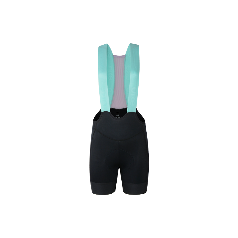 Women's EIT Ultra Bib Shorts PRO Chuncheng-Black mint green