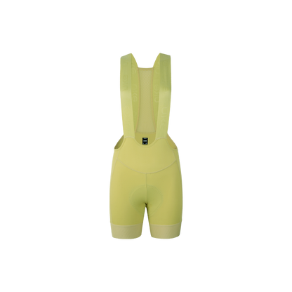 Women's EIT Ultra Bib Shorts PRO Chuncheng-Pale yellow