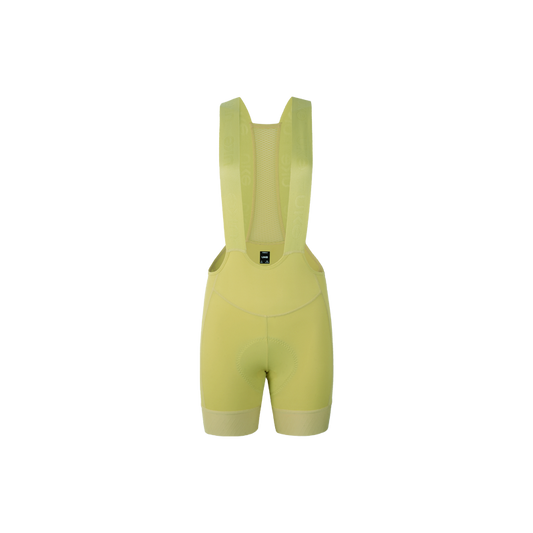 Women's EIT Ultra Bib Shorts PRO Chuncheng-Pale yellow