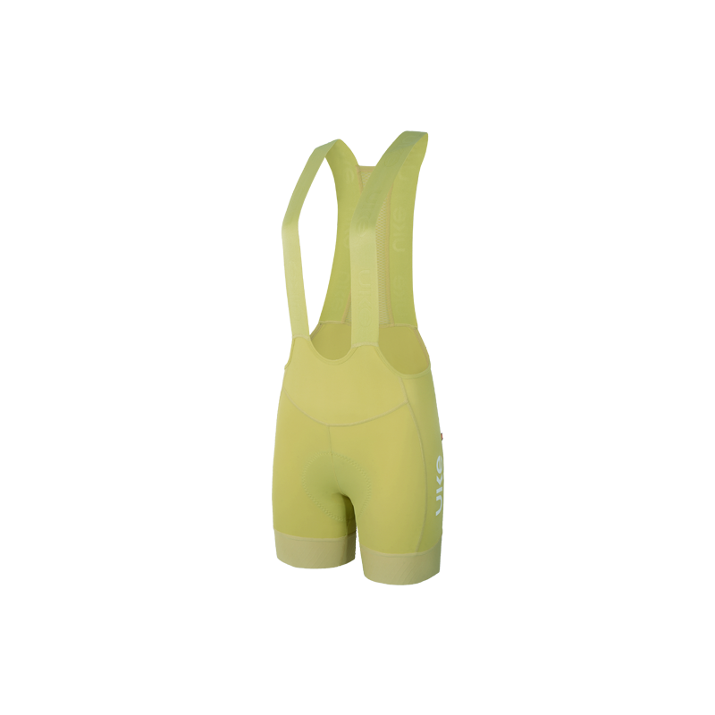 Women's EIT Ultra Bib Shorts PRO Chuncheng-Pale yellow
