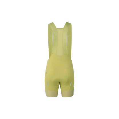 Women's EIT Ultra Bib Shorts PRO Chuncheng-Pale yellow