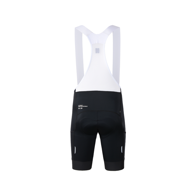 Men's Cargo Bib Shorts CL-1 Gaowu -Black
