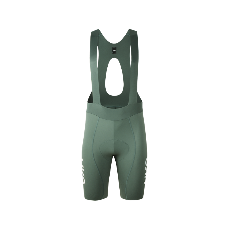 Men's Seamless Bib Shorts SI-1 Shatter the sky - Bluish grey