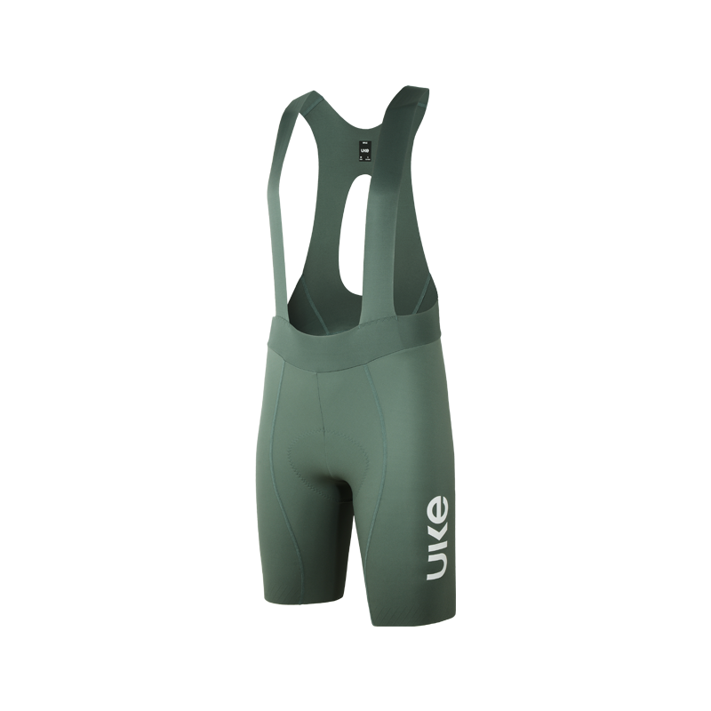 Men's Seamless Bib Shorts SI-1 Shatter the sky - Bluish grey