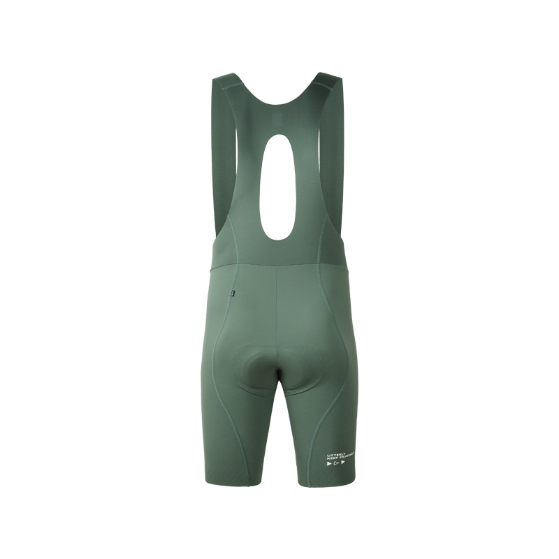 Men's Seamless Bib Shorts SI-1 Shatter the sky - Bluish grey