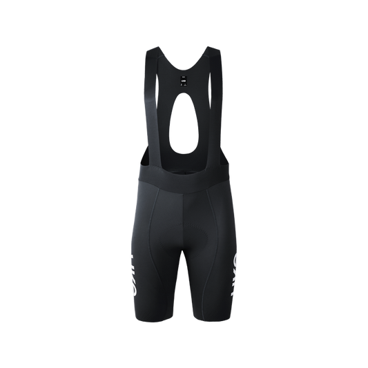 Men's Seamless Bib Shorts SI-1 Shatter the sky - Black