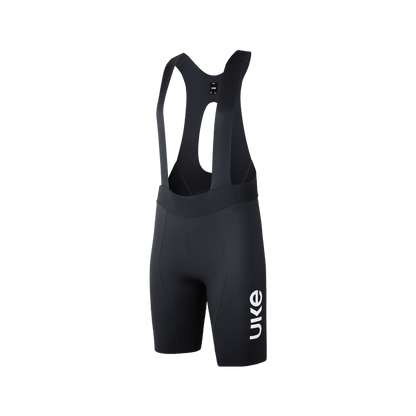 Men's Seamless Bib Shorts SI-1 Shatter the sky - Black
