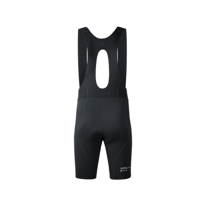 Men's Seamless Bib Shorts SI-1 Shatter the sky - Black