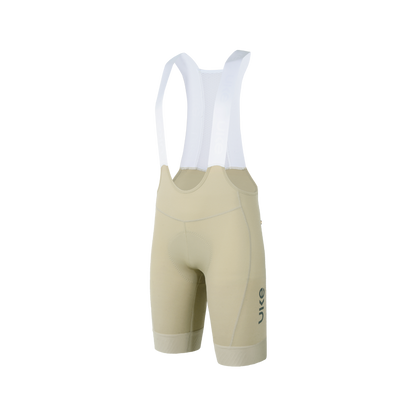 Men's EIT Bib Shorts PRO ChuanBai-Beige