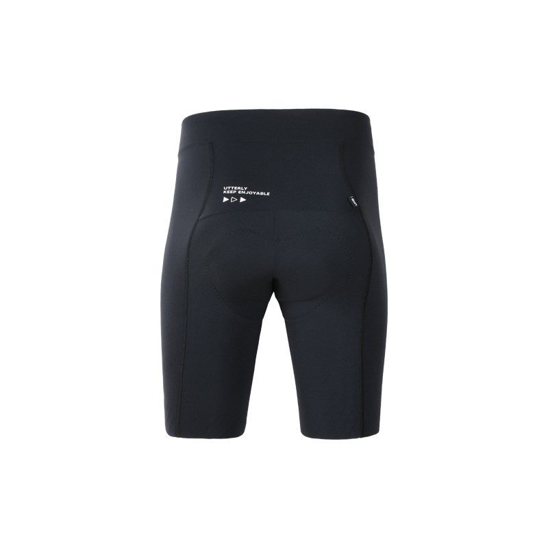 Men's Seamless Cycling Shorts SI-1 ChengYe -Black