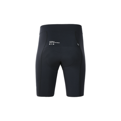 Men's Seamless Cycling Shorts SI-1 ChengYe -Black