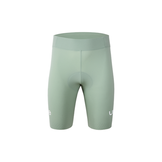 Pantalones cortos de ciclismo sin costuras para hombre SI-1 ChengYe - Verde salvia