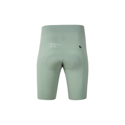 Men's Seamless Cycling Shorts SI-1 ChengYe -Sage green