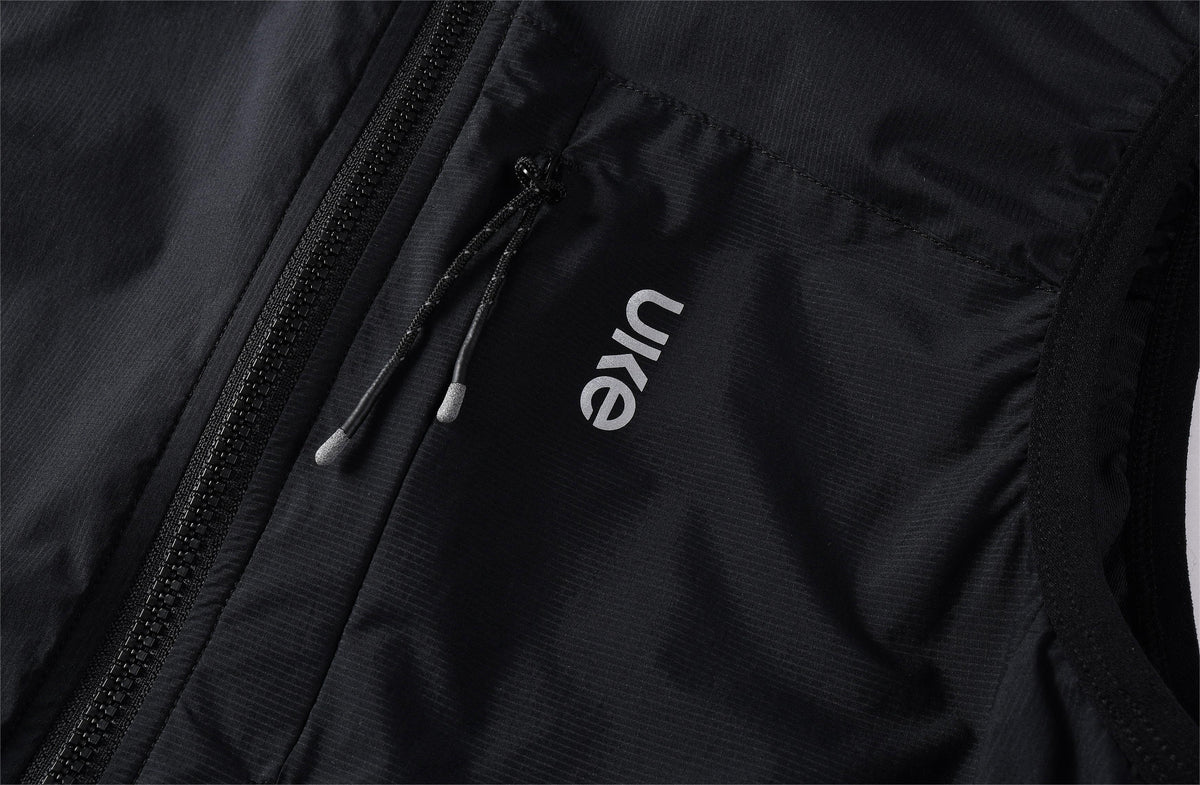 Women's Cycling Gilet CL-1 Flourishing -Black