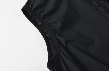 Women's Cycling Gilet CL-1 Flourishing -Black