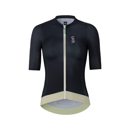 Maillot de ciclismo de mujer SI-1 Yunlu-Negro