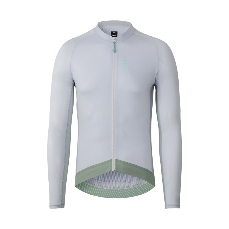 Men's LS Jersey SI-1 Qingzhang-Silver blue