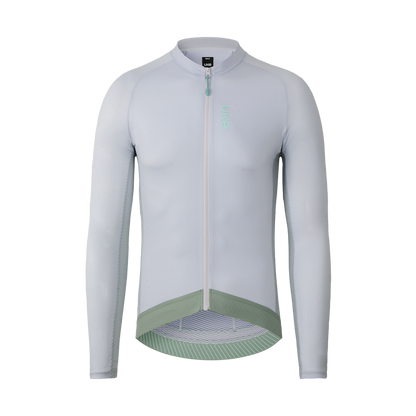 Men's LS Jersey SI-1 Qingzhang-Silver blue