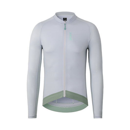 Men's LS Jersey SI-1 Qingzhang-Silver blue