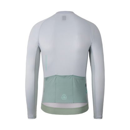 Men's LS Jersey SI-1 Qingzhang-Silver blue