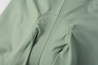 Women's Seamless Shorts CL-1 Astonishing Goose-Sage green