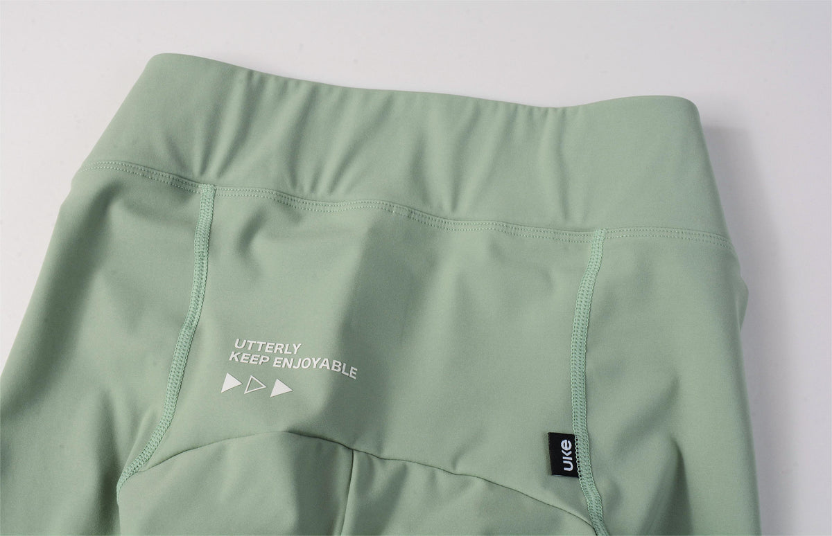 Women's Seamless Shorts CL-1 Astonishing Goose-Sage green