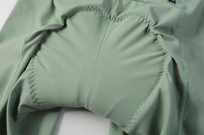Women's Seamless Shorts CL-1 Astonishing Goose-Sage green