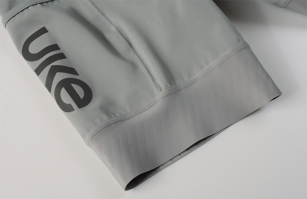 Women's Cargo Bib Shorts Yun Lan-Silver moon