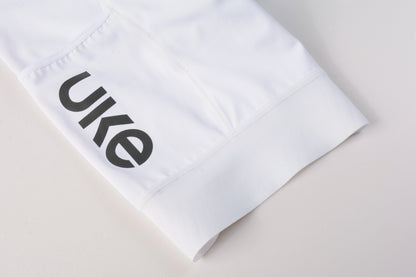 Culotte ciclista con tirantes cargo de mujer Yun Lan-White