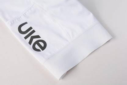 Women's Cargo Bib Shorts Yun Lan-White